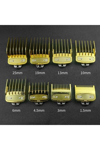 Choice Gold 8pcs/set Professional Barber Hair Clipper Guide Combs For Wahl Tr...