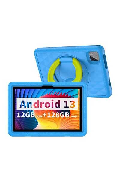 Choice Blue European regulations 10.1 Inch Tablet for Kids, Android 13, Octa-Core, 4G LTE Dual SIM, Parenta