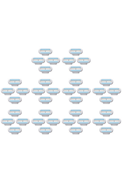 Choice6 40 قطعة من 4-40 قطعة من شفرات الحلاقة الآمنة للنساء لإزالة شعر البكين...