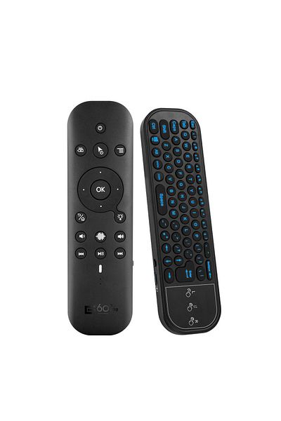 Choice جهاز التحكم عن بعد الصوتي G60s Pro G60s Pro 2.4 جيجاهرتز، بلوتوث، وضع مزدوج، التعلم بالأشعة تحت الحمراء، ماوس هوائي بإضاءة خلفية F