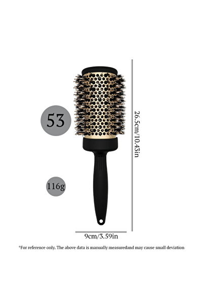 Choice مشط فرشاة الشعر LG01-53 الاحترافي المقاوم لدرجات الحرارة العالية مصنوع...