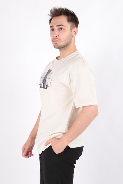Cazador 4071 Ανδρικό T-shirt με λαιμόκοψη