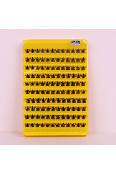 Choice MIX 0.10mm D Black Cluster Lashes D Curl Individual Lash Clusters False Eyelashes Extension Natural