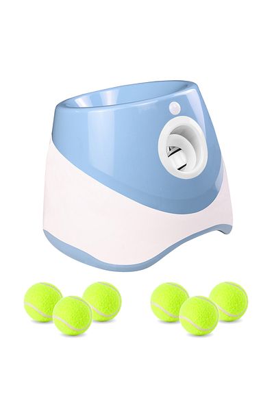 Choice Blue Dog Tennis Ball Launcher Dogs Chase Automatic Toys Automatic Fun Interactive Machine Fun Intera