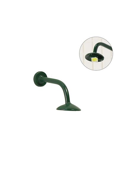 Choice 20pcs 10pcs Model Railway HO Scale 1:87 Hanging Lamp Outdoor Wall Goose Neck Light LED Steel Column