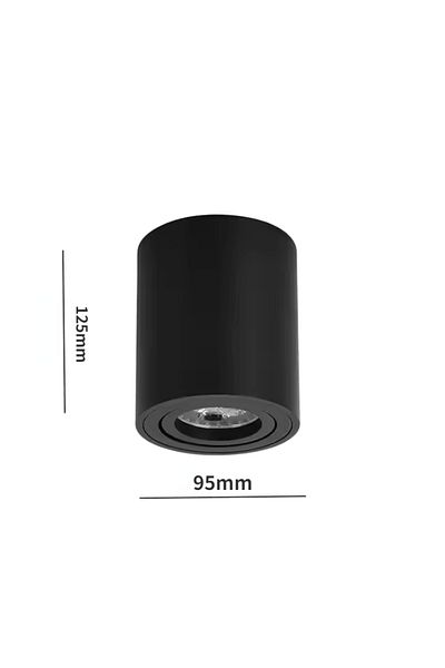 JOYINLED Black-95 New Die-cast Ceiling Spotlight High Color Display Surface Mounted Anti Glare Downlight Brac