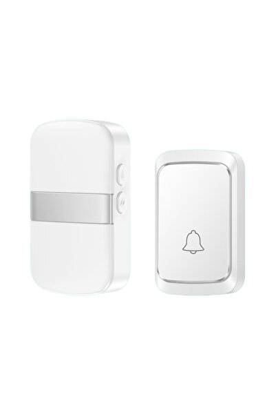 choice2 Silver Wireless Smart Doorbell Home Welcome Door Bell 300M/984 FT Rem...