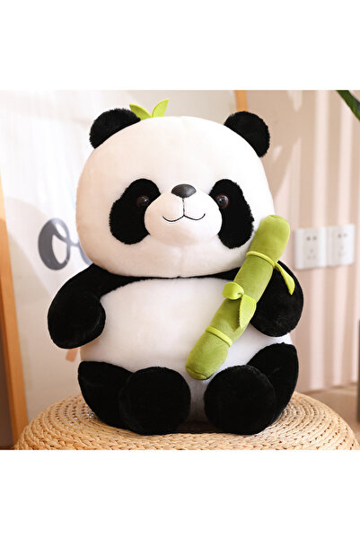 Choice 20cm White 20cm Kawaii Panda With Bamboo Soft Stuffed International Fa...