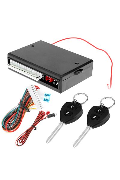 APWIKOGER Car Remote Central Kit Vehicle Door Lock Locking Alarm Keyless Entry System