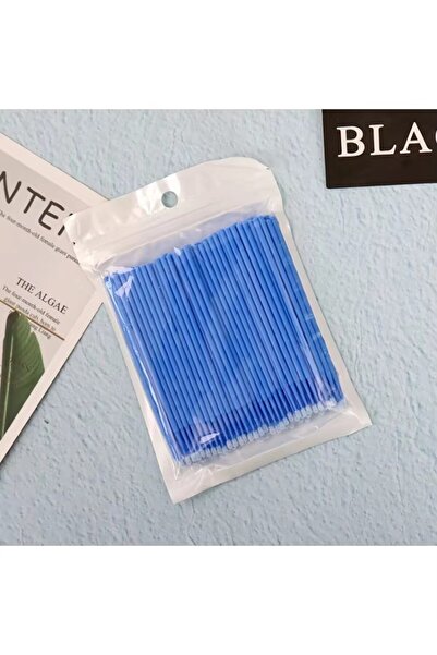 CNKESS 500 قطعة - أزرق CNKESS 500 قطعة/الدفعة من أعواد تنظيف تمديد الرموش، أدوات إزالة غراء رفع الرموش، أدوات تطبيق Mi