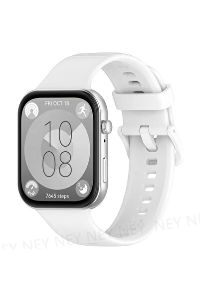 Choice سوار ساعة هواوي فيت 3 1 أبيض اللون، سوار رياضي لساعة هواوي فيت 3، المو...