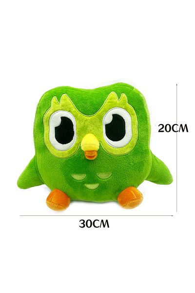 Choice White Lovely Green Duo Plushie Of Duo The Owl Cartoon Anime Plush Toy Soft Stuffed Animal Plushie Do