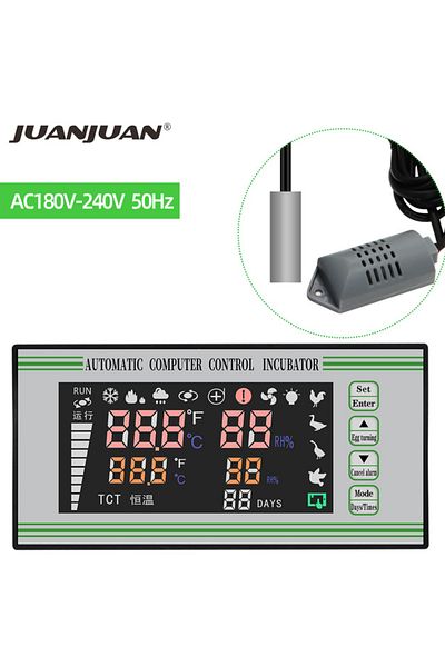 JUANJUAN XM-18S XM-18S Mini Digital Egg Incubator Intelligent Constant Temperature Incubator Controller Fully