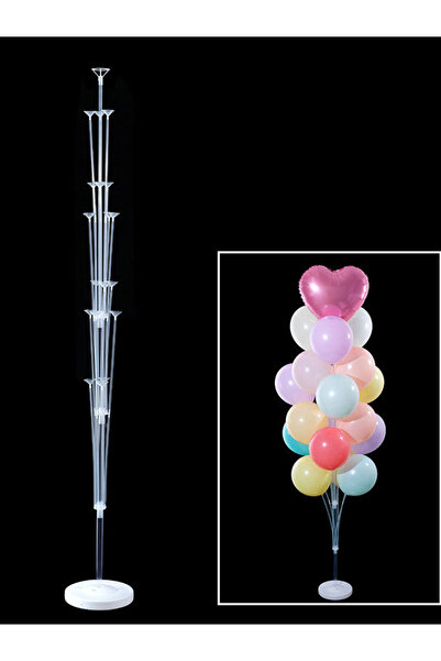 Choice حامل شفاف عائم لشجرة البالونات HG604-19 مقاس 10 بوصات، مناسب لزينة حفل...
