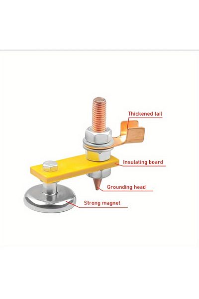 Choice Metalworking Magnet Head Magnetic Ground Clamp Metal Plate Welding Support Tool Accessories
