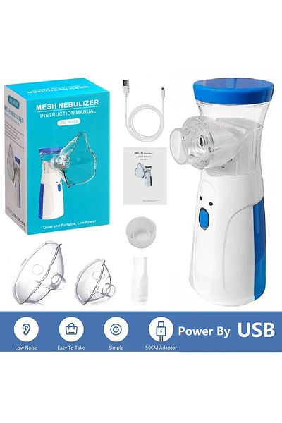 Choice VIOLET Medical Silent Nebulizer Handheld Asthma Inhaler Atomizer Children Health Care Mini Portable
