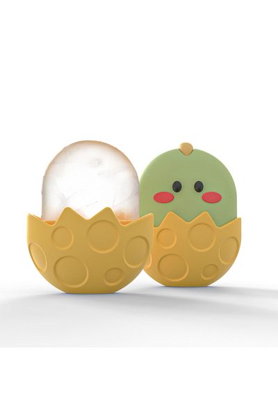 Choice Chicken Shape Facial Massager Face Ice Roller Silicone Ice Face Roller for Puffiness Relief Skin Ton