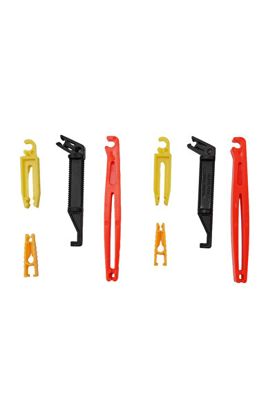 Choice 8 قطع من أداة سحب فيوزات السيارة، مشبك فيوزات، أداة استخراج وإزالة شفرة بلاستيكية صغيرة عالمية لسحب فيوزات السيارة