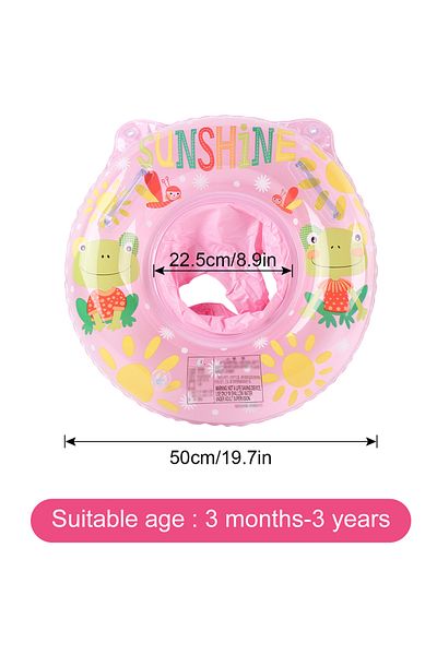 Choice Pink Frog Inflatable Baby Pool Float,Summer Beach Toys Toddler floaties for kids 3-5 age,Swimming ri