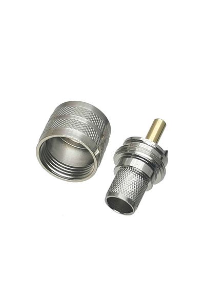 Choice 10pcs connector PL259 UHF male crimp RG8 LMR400 RG213 RG165 RG214 RG393 Cable RF Coaxial Wire Ter...
