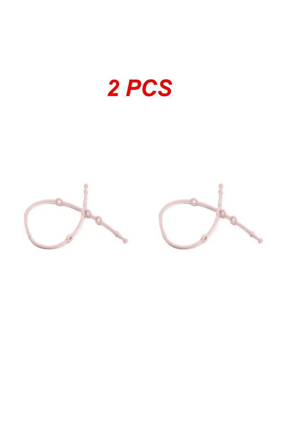 choice2 C126 Pink 2pcs 1~2PCS New Silicone Toy Safety Straps Newborn Teething...
