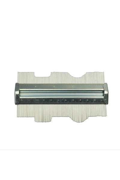 Choice 125mm 125mm Shape Taker Metal Contour Gauge Irregular Contour Measuring Gauge Woodworking Measuring