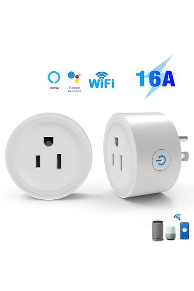 Choice 100-240V us 3 WIFI 16A WiFi Smart Socket US Plug 16A Remote Bidirectional Control and Alexa Google H