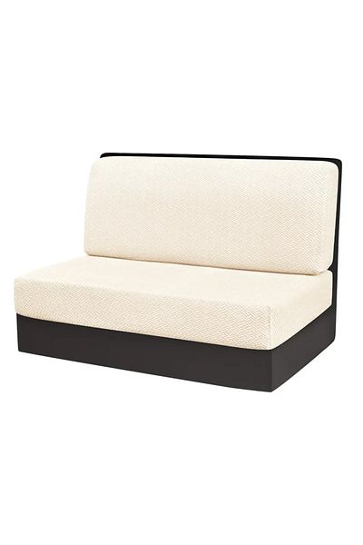 Choice 1 Set A1 Sofa cover 2 Pcs/set Polar Fleece RV Dinette Cushions Covers Stretch Couch Cover Booth Seat