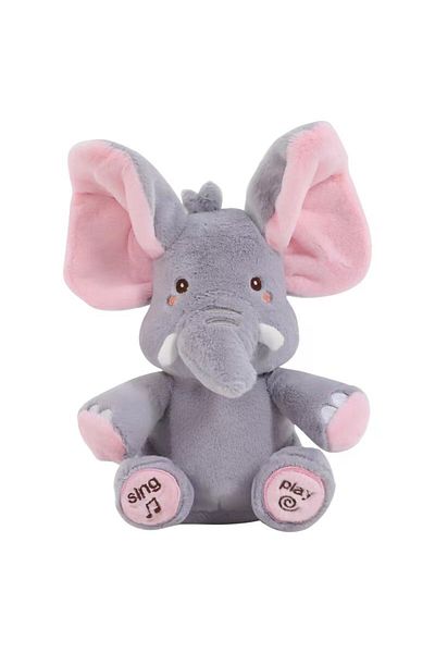 Choice elephant Animated Elephant Toys Plush Singing Elephant with Ears Moving Electric Plush Toy Cute Elep