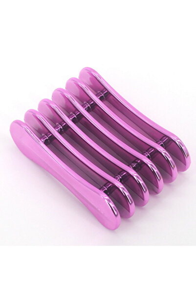 Choice رف جديد أرجواني لفرش المكياج وقلم الأظافر، 5 شبكات، طلاء كهربائي، رف تخزين أدوات الأظافر، فرشاة تنظيف