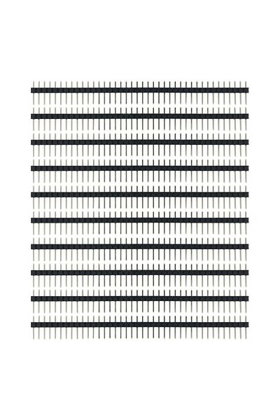 Choice 10pcs 40P connector 10PCS 1x40Pin 2.54mm Single Row Female + 10pcs 1x40 Male Pin Header Connector