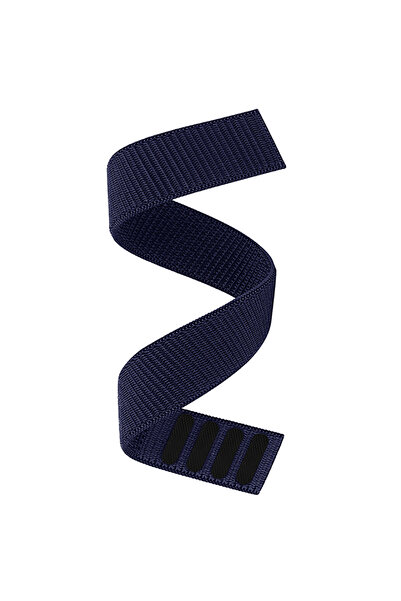 Choice حزام نايلون أزرق داكن بمقاس 22 مم و26 مم لساعة Fenix 7 7X 6X Pro/Epix ...