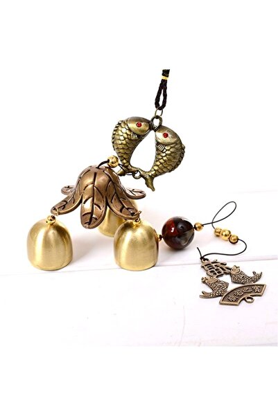 Choice fish 1Pcs Antique Wind Chime Copper Yard Garden Outdoor Living Decorat...