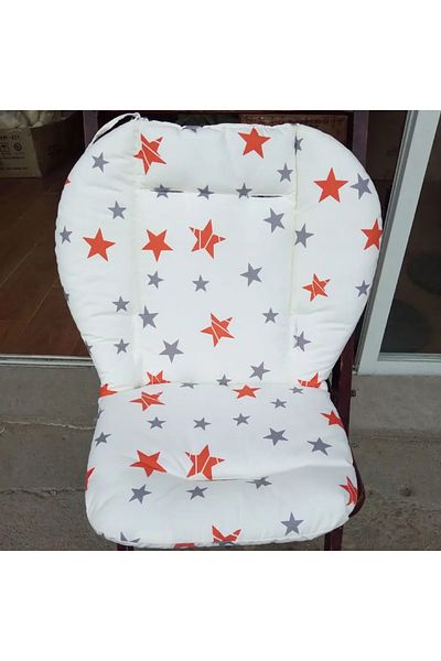 Choice C87-gray Baby Cushion For High Chair, Baby Stroller Seat Cushion, Cute Animal Pattern Cushion Soft D