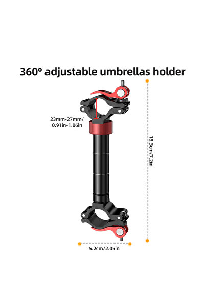 Choice حامل المظلة ملحقات الصيد المصنوعة من سبائك الألومنيوم، يمكن أن يكون دع...