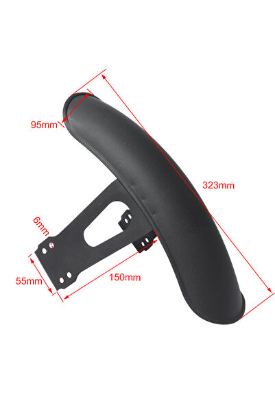 Choice1 غطاء واقي الطين الأمامي للدراجات النارية من الحديد العالمي لدراجات كا...