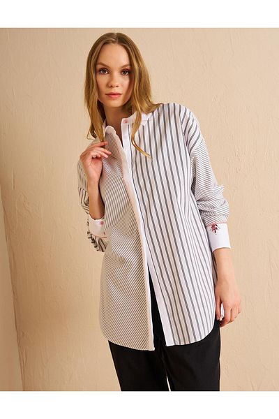 Kayra Tunic - Ka-B25-21121 Black