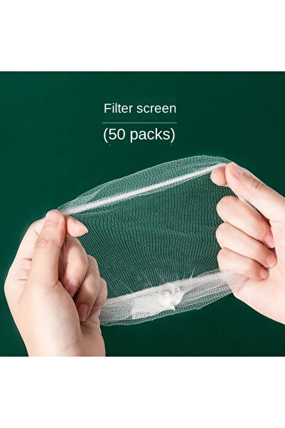 Choice 50 قطعة من أكياس فلتر شبكة معلقة متعددة الأغراض رف تصريف مثلث سلة تصري...