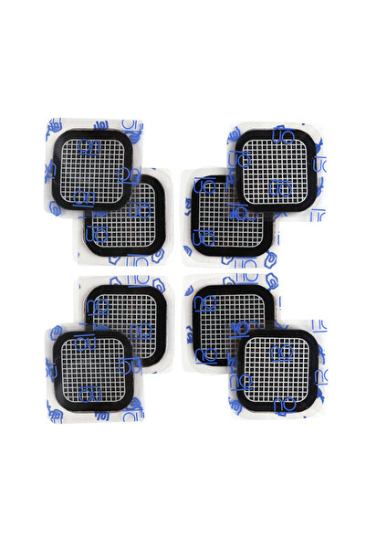 Choice طقم مكون من 8 قطع من وسادات جل الأقطاب الكهربائية لتدريب عضلات البطن و...