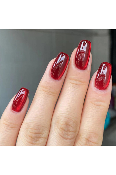 Choice JP3092 24 قطعة/مجموعة أظافر صناعية على شكل عيون قطة للنساء والفتيات با...