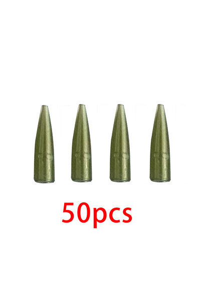 Choice 50 قطعة أو 100 قطعة من أكمام خطافات التغيير السريع - موصلات خيوط صيد م...