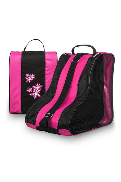 Choice Pink 3 Layers Breathable Skate Carry Bag Case for Kids Roller Skates Inline Skates Ice Skates