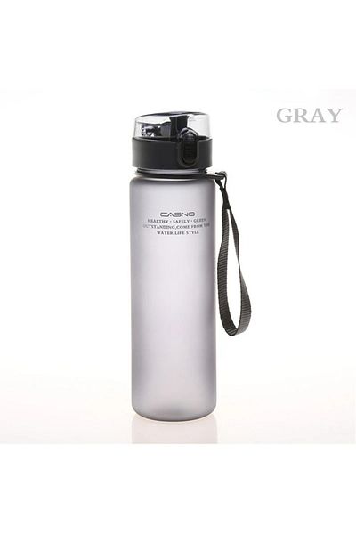 Choice 400ML GRAY 400/560ml Water Bottle Sport Frosted Tour Outdoor Leak Proof Seal Child School Water Bott