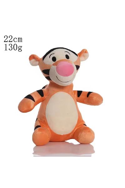Choice B 21cm-23cm Winnie The Pooh Tigger Piglet Eeyore Plush Toy Cute Animal Bear Tiger Pig Donkey Soft S.