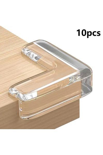 Choice 10pcs 10pcs Children's Anti-crash Corner Guard Transparent Anti-crash Table & Chair Corner Baby Anti