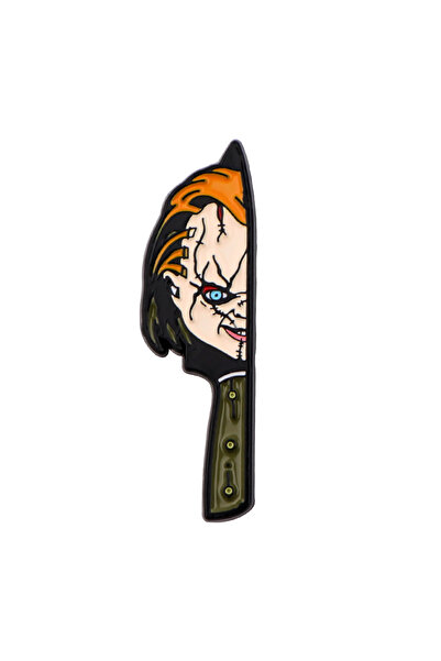 Choice أربع دبابيس مطلية بالمينا لشخصيات أفلام الرعب، شارات كرتونية، دبابيس م...