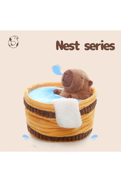 Choice A Cute Cartoon Capybara Plush Toys Soak In Capybara Plush Cute Toys For Girls Funny Ornaments Birth.