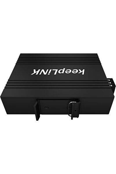 Choice1 Megabit KeepLink Industrial 5-Port Gigabit Switch with 4-PoE Ports and 1-RJ45 Ethernet Uplink