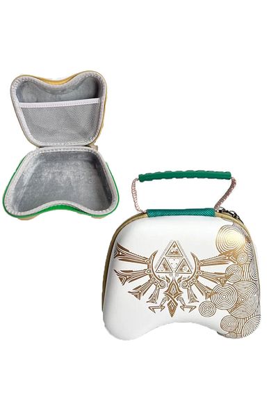 TOYILUYA White Portable Hard Shell Case Water-resistent Eva Carrying Storage Bag For Nintend Switch Pro Plays