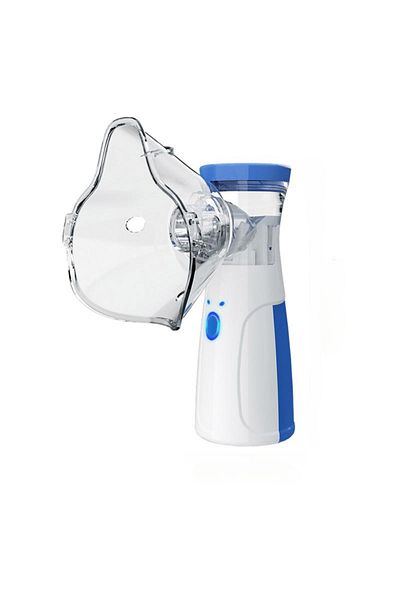 FODRK VIOLET Portable Handheld Microgrid Nebulizer, Household Nebulizer, Medical Grade Silent Nebulizer fo